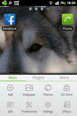 【免費個人化App】Go Launcher EX Husky Theme-APP點子