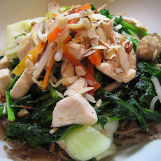 Easy Chicken-almond Stir-fry