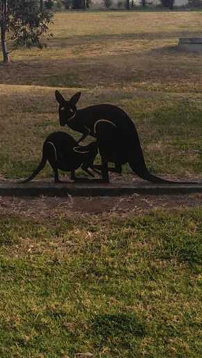Kangaroo Statue