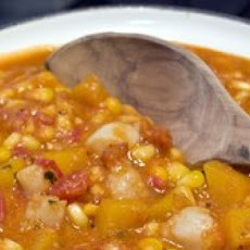 Butternut Squash Chowder with Pears and Ginger