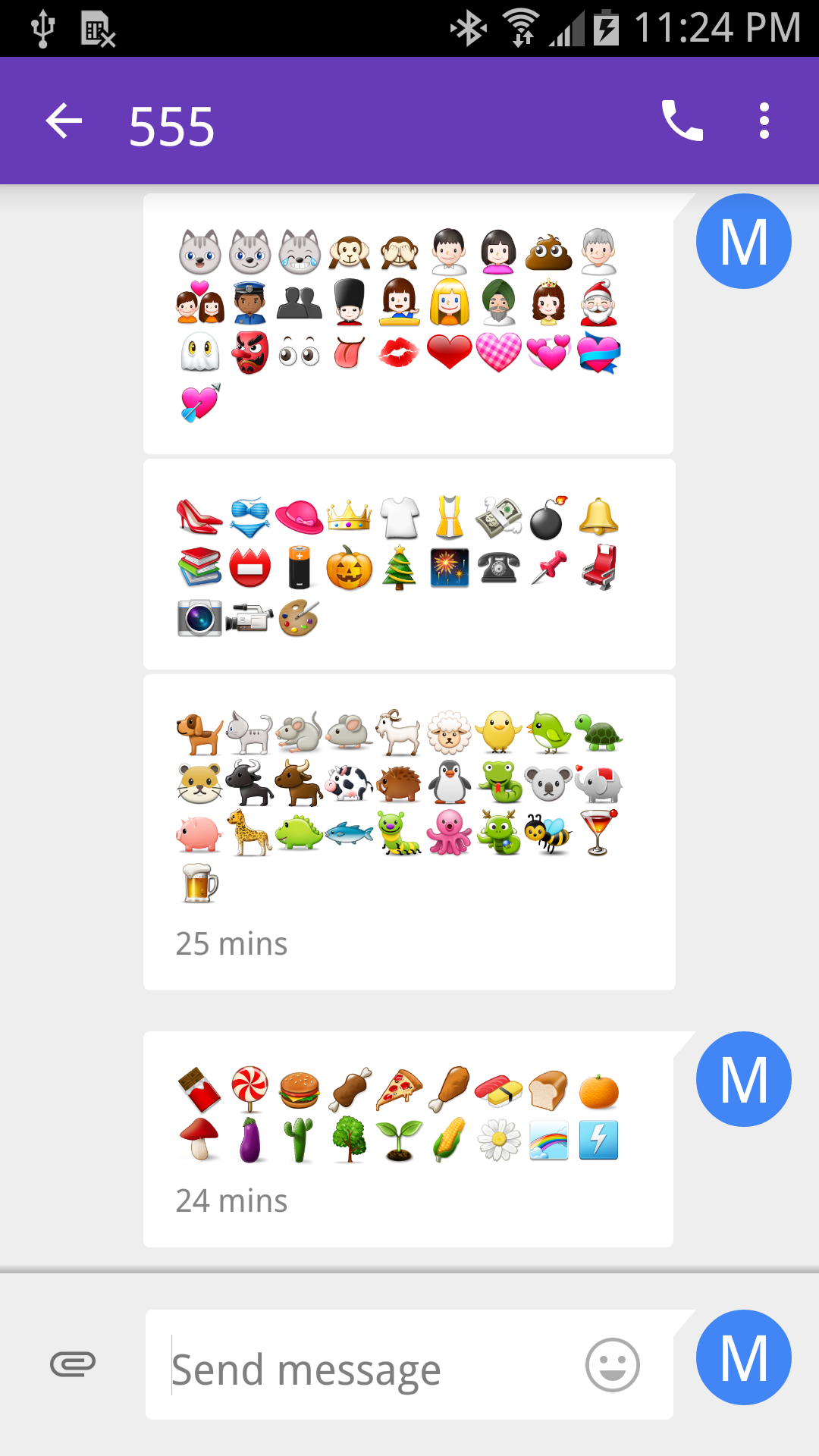 Android application Emoji Fonts for FlipFont 1 screenshort