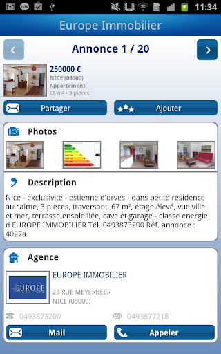 【免費生活App】Europe Immobilier-APP點子