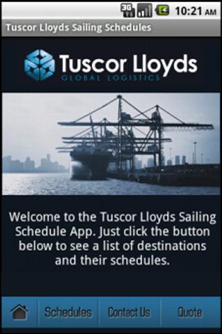 Tuscor Lloyds Schedules