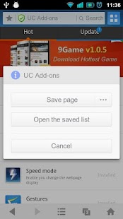 Save page - UC Browser APK for iPhone | Download Android ...