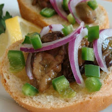 Jalapeno and Sardine Tartines