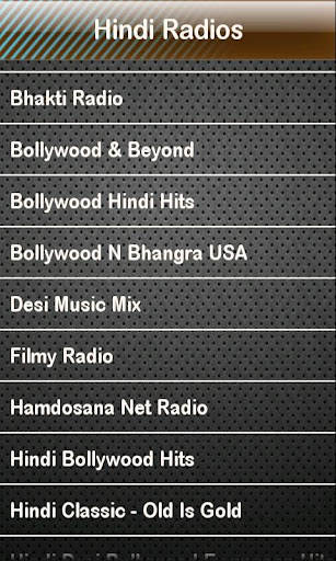 Hindi Radio Hindi Radios