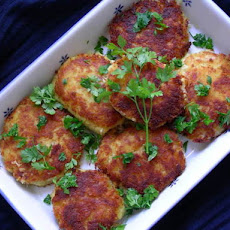 Codfish Cakes using Salt Cod