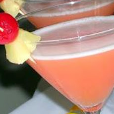 Pineapple Upside-down Cake Martinis