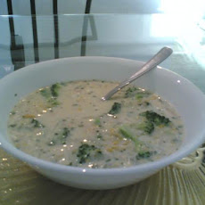 Tuna, Corn, and Broccoli Chowder