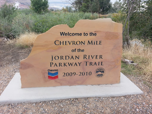 Chevron Mile North Marker