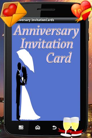 Anniversary Invitation cards
