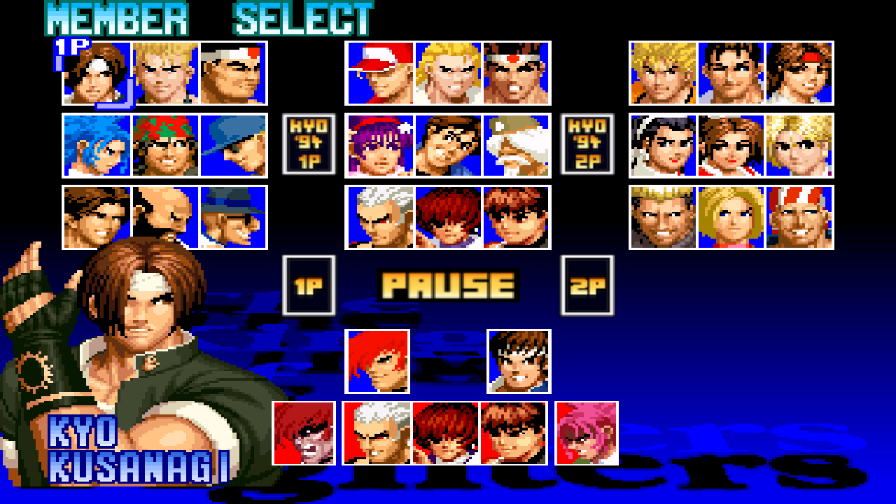 Android application THE KING OF FIGHTERS '97 screenshort