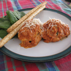 Chicken and Spinach Manicotti or Shells
