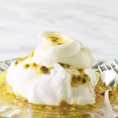 Martha's Pavlova with Passion Fruit