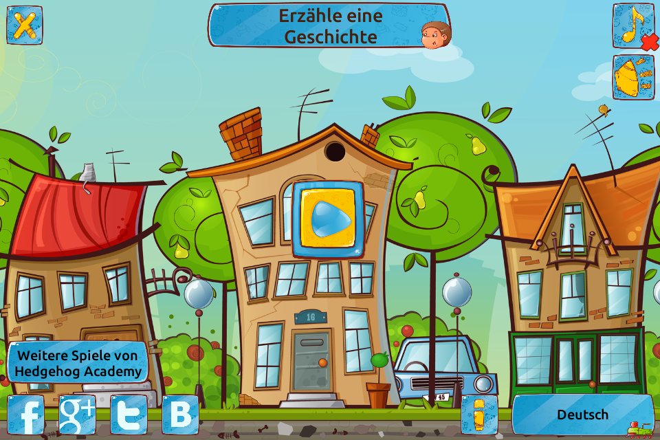 Android application Tell a Story - Game to Train Speech & Logic screenshort