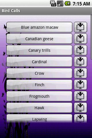 Bird Calls and Ringtones