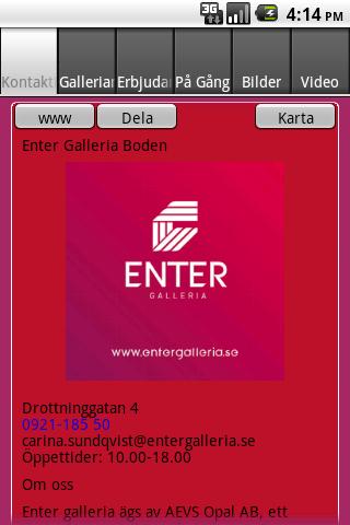 Enter Galleria Boden