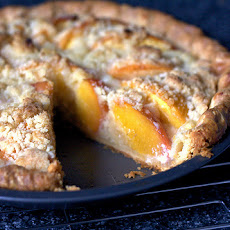 Peach and Crème Fraîche Pie