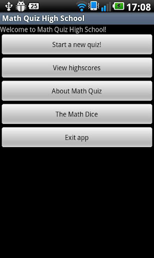 Math Quiz High School Free