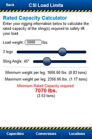 【免費生產應用App】Load Limits and Definitions-APP點子