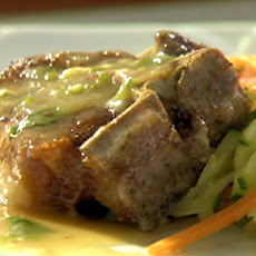 Lamb Chops with Minty Pepper Jelly Pan Sauce