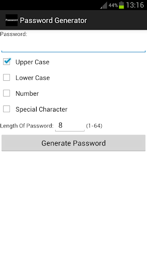 Password Generator