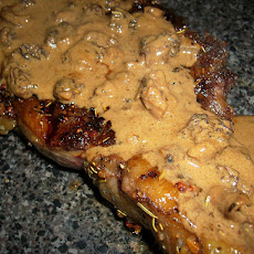 Brandy & Cream Mushroom Sauce