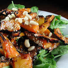 Pumpkin (Squash) & Spinach Salad