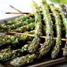 Grilled Asparagus with Gorgonzola Butter
