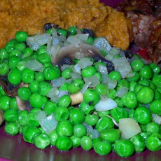 Sweet Peas and Mushrooms