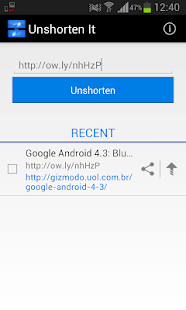 How to download Unshorten It lastet apk for bluestacks