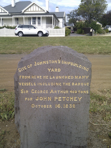 Johnston's Shipbuilding Yard 1838