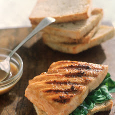 Grilled Salmon Sandwich