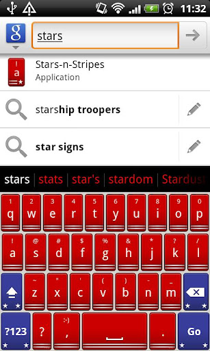 Stars-n-Stripes Keyboard Theme