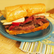 New York Style Asiago Cheesesteak