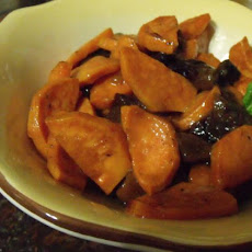 Baked Sweet Potatoes With Apricots and Prunes