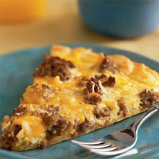 Breakfast pizza