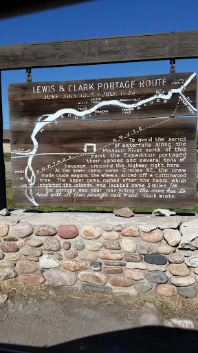 Lewis and Clark Portage Route