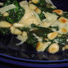 Sauteed Spinach With Pine Nuts