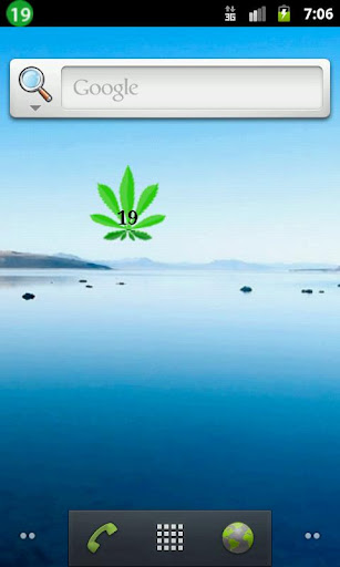 【免費個人化App】Marijuana Battery Widget-APP點子