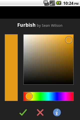 Furbish colored wallpapers