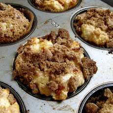 Butternut Squash, Ricotta & Bacon Streusel Topped Muffins