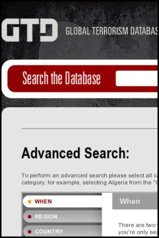 Global Terrorism Database