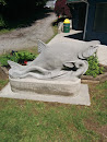 Salmon Sculpture