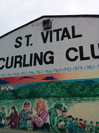 St Vital Curling Club Mural
