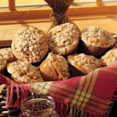 Pumpkin-Apple Muffins with Streusel Topping