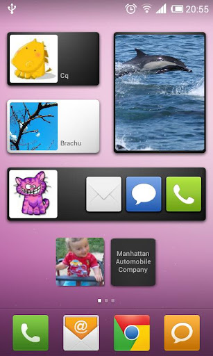 Contact Widget Frames