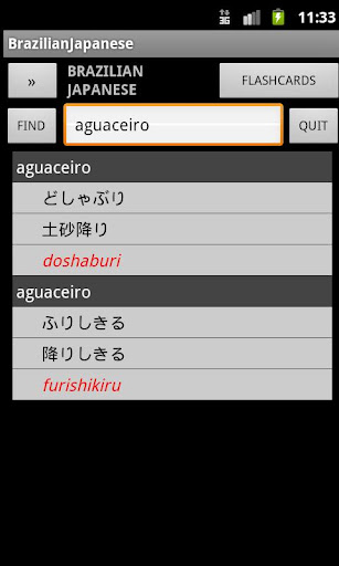 Brazilian Japanese Dictionary