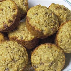 Lemon Pecan Oatmeal Muffins