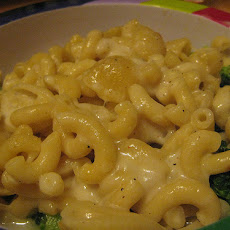 White Mac & White  Cheese With/Without Mushrooms